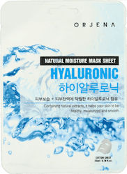 Orjena Hyaluronische Natürliche Feuchtigkeitsmaske 23ml Hydratisierende Tuchmaske