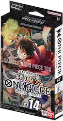 Namco - Bandai Starter One Piece O bucată Pachet de început ST-14 "3D2Y"