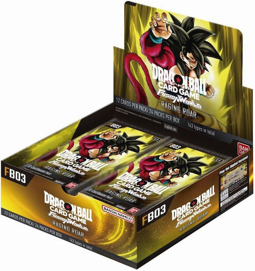 Namco - Bandai Dragon Ball Fusion World Бустер Кутия Разярен Рев Английски