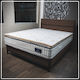 Como felt & wadding producers Mattress Topper Double Memory Foam with Bamboo Fibers , Removable Cover & Elastic Straps 150x190x4cm