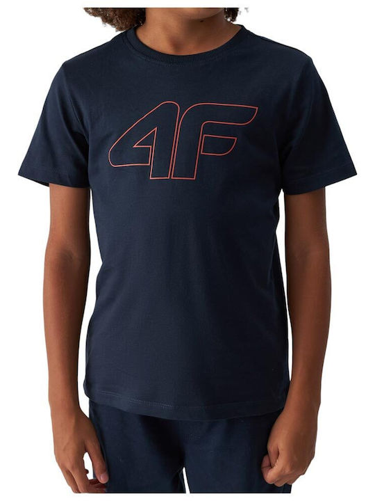 4F Kids T-shirt Navy Blue