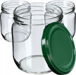 Kadax 6x Jar 425ml Glass Jars Preserves Pickles...