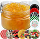 Kadax 10x Glass Jars 250ml for Preserves Jam Ho...