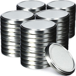 Kadax 50x Deckel für Gläser 66mm Einmachdeckel