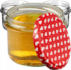 Kadax 10x Glass Jar 235ml Preserves Jam Pâté Li...