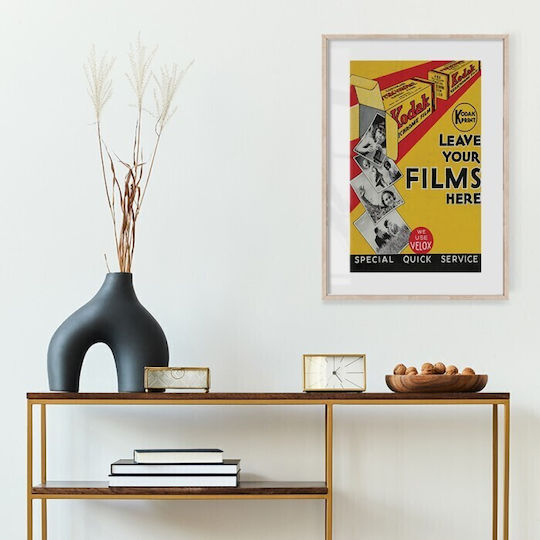 Walls Poster Frame Wooden natural frame 40x50cm
