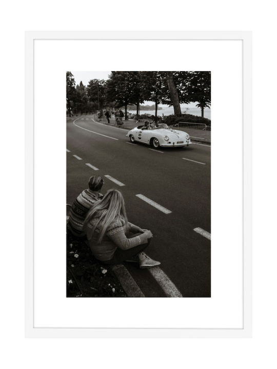 Walls Roads Rahmen Holz white frame 15x20cm