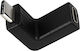 Usb-c Female Adapter Usb-c Male 90° Ultra-compact Black