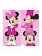 Disney Minnie 76 Λαβέτα Ώμου Pink 30x30εκ.