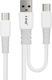 LinQ Regular USB to Type-C Cable Λευκό 1.2m (TPC9231)