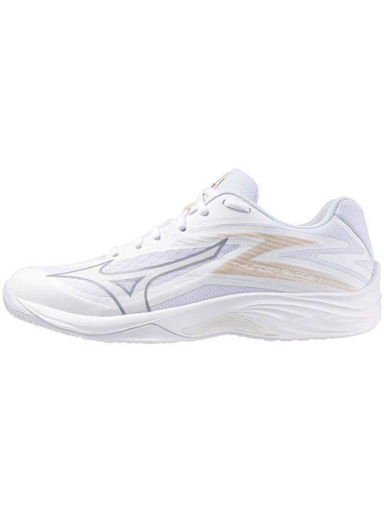 Mizuno Thunder Blade Γυναικεία Αθλητικά Παπούτσια Βόλεϊ Λευκά