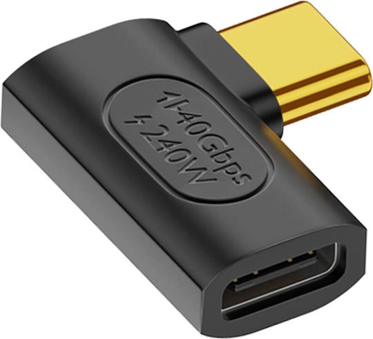Avizar USB-C Male to USB-C Female Converter 1 Piece C2C-L3