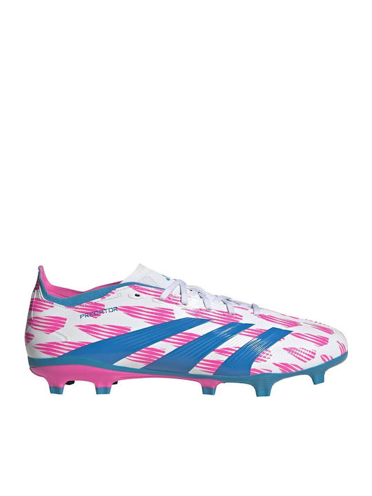adidas Predator League Football Shoes with Cleats Beige