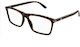 Gucci Männlich Kunststoff Brillenrahmen Braun S...