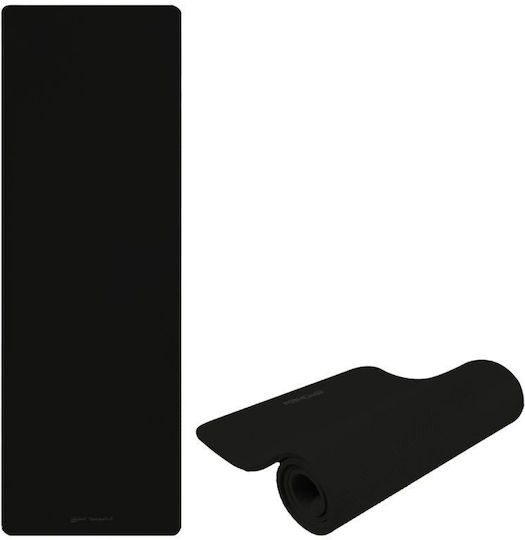 Spokey Softmat Στρώμα Γυμναστικής Pilates Μαύρο με Ιμάντα Μεταφοράς (183x61x1.5cm)