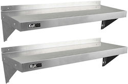2 X Rafturi din Oțel Inoxidabil Kukoo 1250mm X 300mm 2 X Rafturi din Oțel Inoxidabil Kukoo 1250mm X 300mm