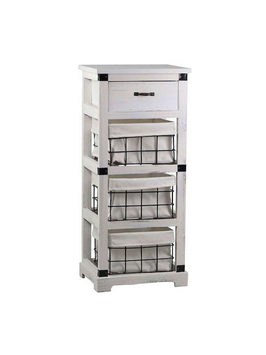 Drawers Storage Metal L32xW26xH75cm