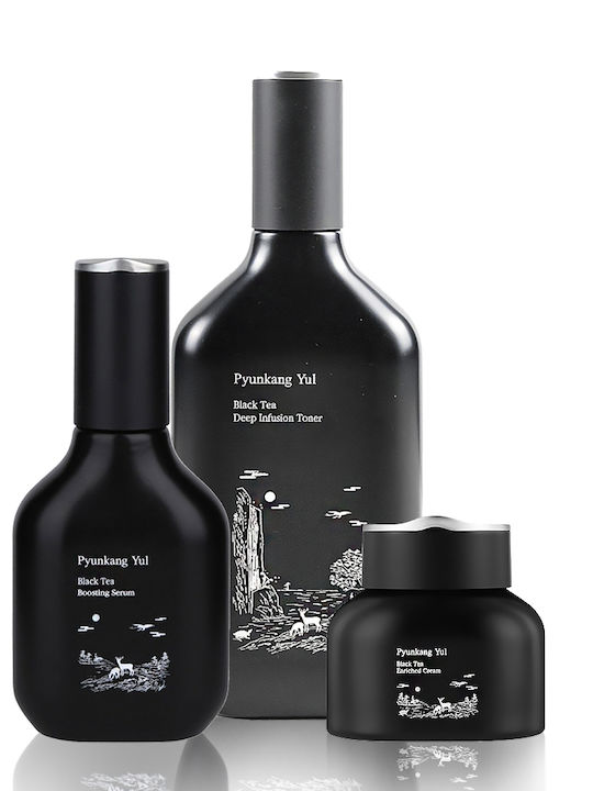 Pyunkang Yul Hautpflegeset für Anti-Aging, Gesichtsreinigung & Feuchtigkeitsspendend Pyunkang Yul Hautpflegeset für Anti-Aging, Gesichtsreinigung & Feuchtigkeitsspendend