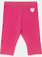 Kinder Leggings Capri Fuchsie Glänzend