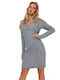 MOE Maxi Kleid Gray