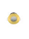 Elmark Round Recessed Spot with Socket GU10 Gold 1pcs