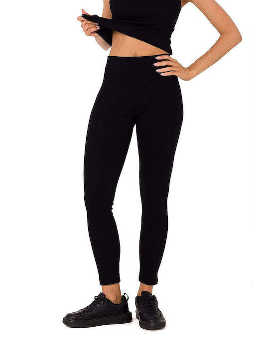 MOE Frauen Leggings Schwarz