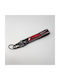 Fabric Keychain Trd Black-Red