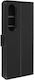 Avizar Hülle Sony Xperia 1 VI Wallet Flip Case mit Standfunktion Schwarz