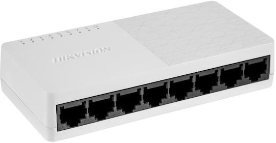 Hikvision DS-3E0508D-O Unmanaged Switch με 8 Θύρες Gigabit (1Gbps) Ethernet