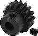 Protonrc Hss M1 Motor Pinions Gear 11t-30t Black 5mm Shaft M4 Screw Hole Set Screw