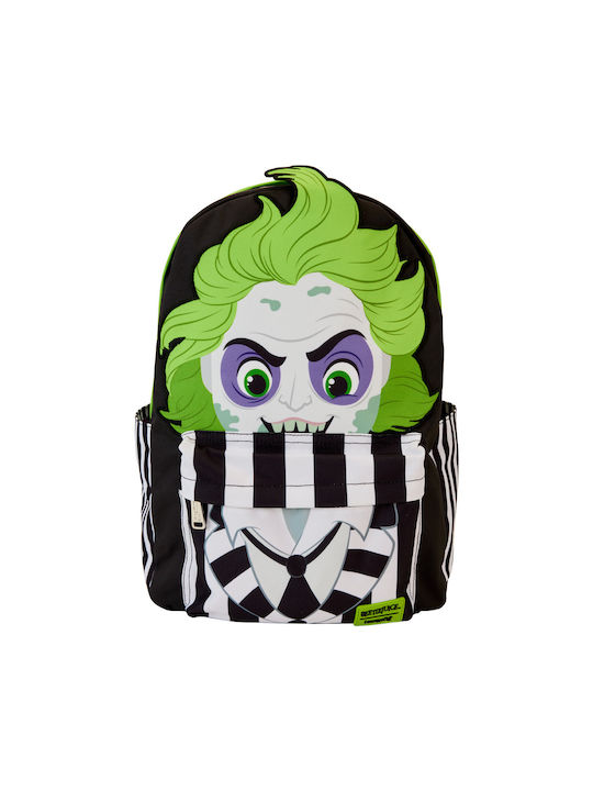 Loungefly Beetlejuice Nylon Kids Bag Backpack Black