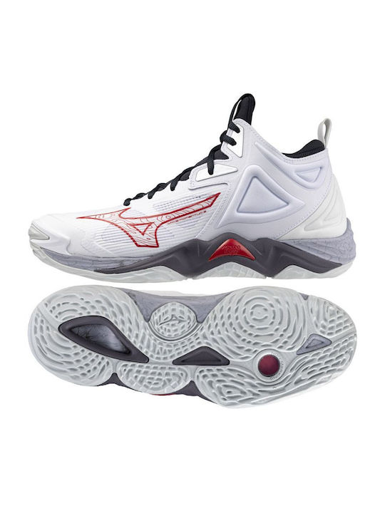 Mizuno Wave Momentum 3 Mid Sport Shoes Volleyba...