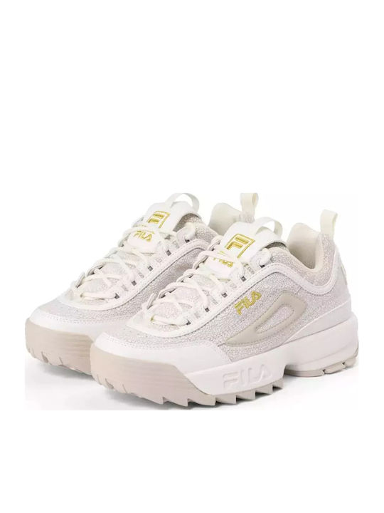 Fila Disruptor F Γυναικεία Sneakers Ροζ FFW0467-10005
