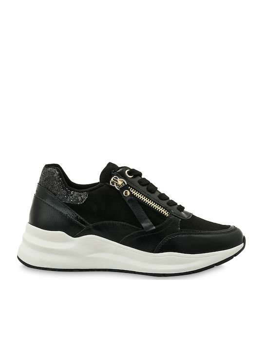 Дамски Маратонки Black Suede Black