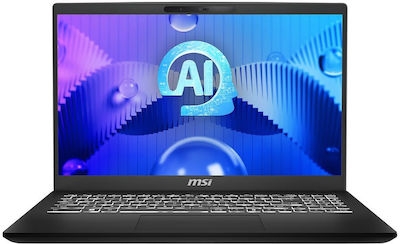 MSI Modern 15 H AI C1MG-013PL 15.6" FHD (Kern Ultra 5-125H/16GB/512GB SSD + 512GB SSD/W11 Startseite) (International English Tastatur)