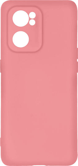 Hülle Oppo Find X5 Lite Silikon Halbfest Soft-Touch Oberfläche Rosa