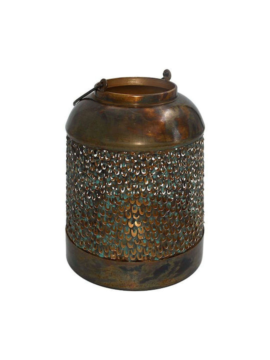 Fylliana Fl26754 Laterne Metallisch Braun 15x15x20cm 1Stück