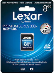 Lexar Series 300x SDHC 8ГБ Клас 10 UHS-I