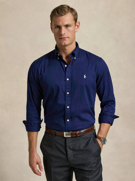 Ralph Lauren Shirt Cămașă Bărbătească Blue