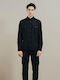 Overshirt Mânecă Lungă Negru