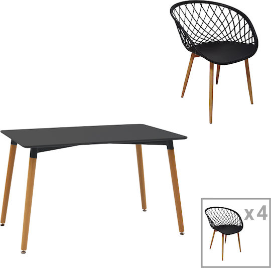 Esszimmer Ezra-natali 5Stück 80x120cm