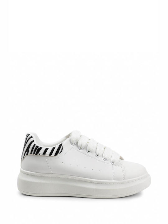 Ligglo Sneakers White / Zebra