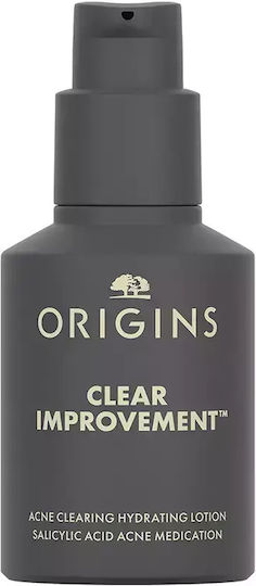 Origins Clear Improvement™ Loțiune de Față de Zi pentru Hidratare, Acnee și Roșeață cu Acid Hialuronic 50ml