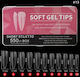 Soft Gel Tips Νυχιών Διάφανα 550τμχ 10260