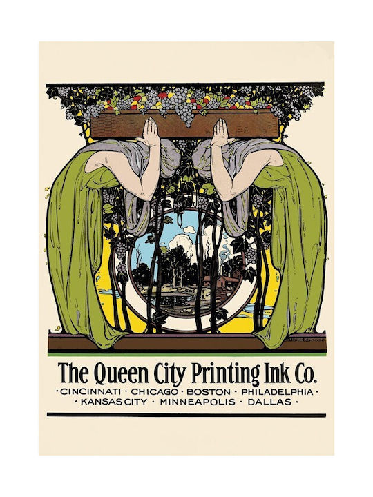 Walls Αφίσα The Queen City 30x40cm
