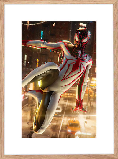 Walls Kids Framed Wall Painting White -suit Spiderman 20x30cm