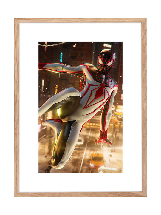 Walls Kids Framed Wall Painting White -suit Spiderman 40x50cm
