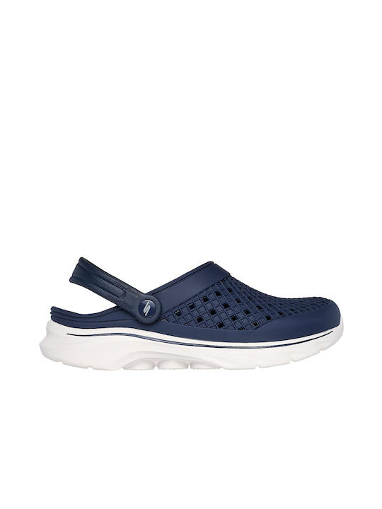 Skechers Clogs Blau