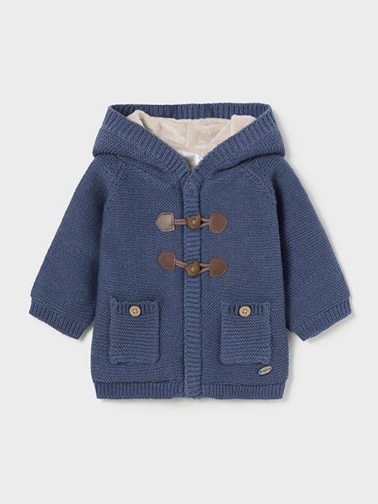 Mayoral Kids Cardigan Knitted Blue