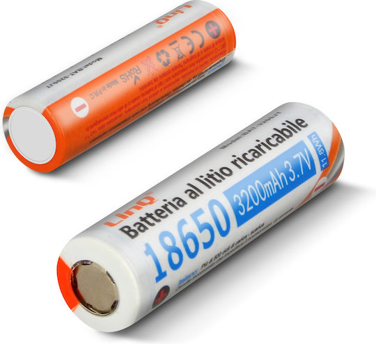 LinQ Baterii Reîncărcabile 18650 3200mAh 3.7V 2buc